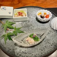 幻珠 - 
                      前菜
                      蛤
                      焼鱧
                      菱