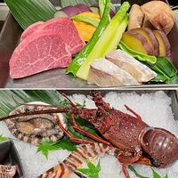 幻珠 - この日の食材　伊勢海老追加