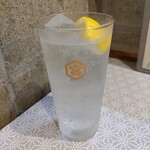 ツバメヤ - キンミヤ焼酎レモンハイ