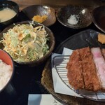 とんかつ上善 - 特上ロースかつ定食