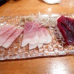 すし処 錦 - 鯨3種盛り