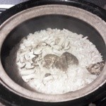 しのはら - 松茸と毛蟹の炊き込みごはん