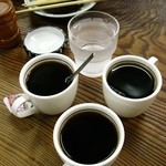 大衆食堂 稲田屋 - セルフサービスのコーヒー