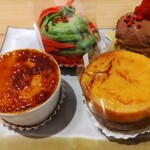 オーボンヴュータン - もう見るからに美味しそうなスイーツたち。