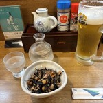 Izakaya Kobachan - お通しと生ビール