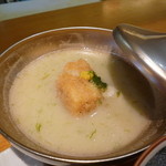 近江懐石 清元 - 2013.11.5　揚げ餅の白みそ仕立て