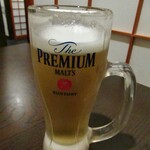 Koshitsu Izakaya Kitano Daichi - ビールからスタート