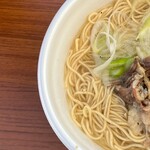 七輪さく - テールラーメン　左