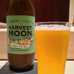千葉たかおか - お酒①ハーヴェストムーン、ペルジャンスタイルウイート(舞浜地ビール工房、千葉)