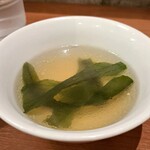 肉野菜炒め ベジ郎 - スープ