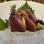 えんがわ家 - 迷いカツオのお刺身