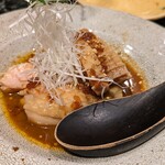 魚貝三昧 げん屋 - 三河地鶏よだれ鶏