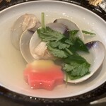 えんがわ家 - 桑名産蛤の酒蒸し