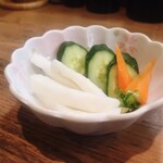 うなぎ専門店 うな菊 - 香の物