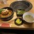 焼肉dining京や - 料理写真:焼肉屋なのに、ハンバーグランチ(*ﾟ∀ﾟ*)
