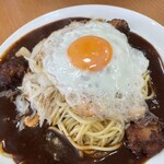 あんかけ家 - 卵の焼き加減は、毎回違うのが少し楽しみです♪