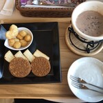 AOYAカンパーニュ - あんこチーズフォンデュ