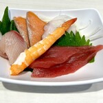 魚べい - ネタ5種盛り¥590