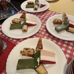 フレンチ食堂ビストロナカタニ - コース料理　ケーキ盛り合わせ