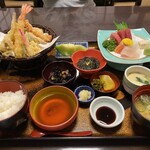 通友 - 天ぷら定食　上　2,100円