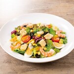 10 items of chopped salad