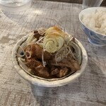 ラーメン 仙 - もつ煮