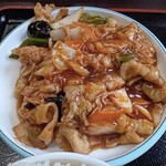 台湾料理 福祥居 - 豚肉とキムチ炒め定食