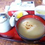 茶房 ゑびや - 栗あんしるこ