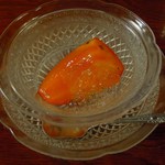 しのはら - 江戸柿の白ワインジュレ