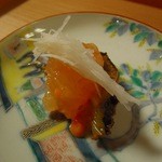 しのはら - 伊勢エビと雲丹、天然トラフグのジュレ