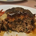キッチン カトウ - ハンバーグの断面