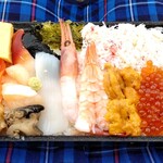 雑魚亭 - 海鮮弁当　1980円税込