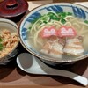 沖縄料理 美ら夢 - 料理写真:沖縄そばｼﾞｭｰｼｰ飯セット