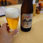 Yokobori Gyouza - 瓶ビールは朝日の銀 202311