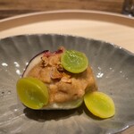 温石 - イチジクの落花生味噌