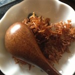 京都 白河院 - ちりめん山椒