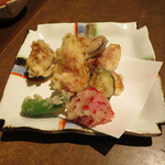 いちじくの天ぷら