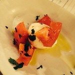 Osteria Barababao - モッツァレラチーズとトマト