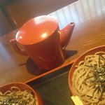 出雲そば やくも - 蕎麦湯