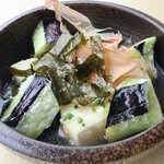 八蔵 - 豆腐と茄子の揚げ出し