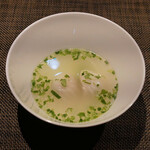 Wine Bar fukuDa - ☆水餃子のスープ(*^_^*)☆