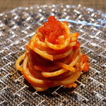 Wine Bar fukuDa - ☆【Wine Bar fukuDa】さん…スペシャリテなトマトソースのパスタ(≧▽≦)/～♡☆