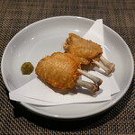 Wine Bar fukuDa - ☆手羽の素揚げ…京都の名店「食堂おがわ」スタイル(^o^)丿☆
