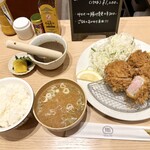 トンカツツキウマ - 上ヒレカツ定食150g 1,580円税込