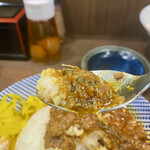 ヌードル＆スパイスカレー 今日の1番 - キーマカレー　あっぷ