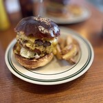 エース バーガー カフェ - ダブルチーズバーガー