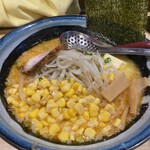 麺や 天鳳 - 妻の味噌バターコーン