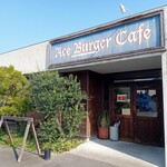 エース バーガー カフェ - 店外