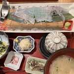 対馬のどぐろとイカ活き造り 博多 魚蔵 都ホテル店 - 