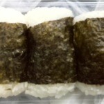 めん吉 - 作って頂いた塩にぎり200円です